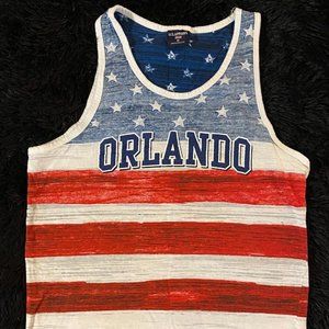U.S. Apparel Boy's Patriotic Cotton Tank Top